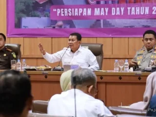 Pimpin Rapat Forkopimda, Bupati Tangerang Pastikan Kesiapan Peringatan May Day Berjalan Aman dan Kondusif