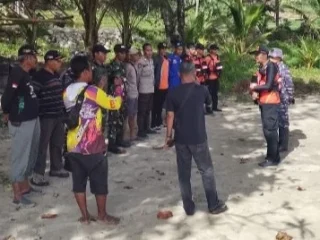 Korban Tenggelam Wisatawan Asal China Ditemukan Tim SAR dan Gabungan Aparat Terkait Setempat.