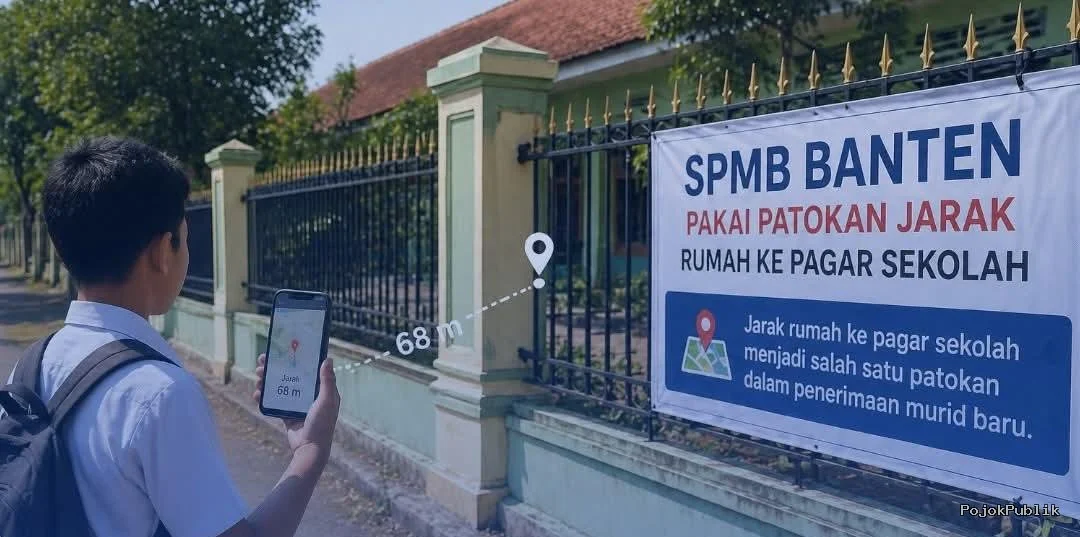 SPMB Banten 2026 mengacu pada jarak rumah calon siswa ke pagar sekolah 7 SPMB Banten 2026 mengacu pada jarak rumah calon siswa ke pagar sekolah I PojokPublik