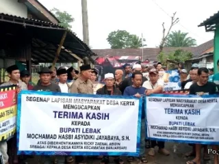 Warga Desa Kerta Deklarasi Dukungan, Teguhkan Persatuan Pasca Pemberhentian Kades