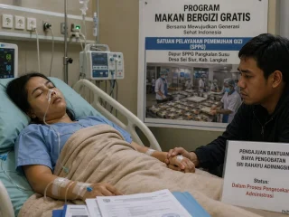 Kondisi Korban MBG Masih Kritis di Langkat, Makan Minum Lewat Selang Hidung