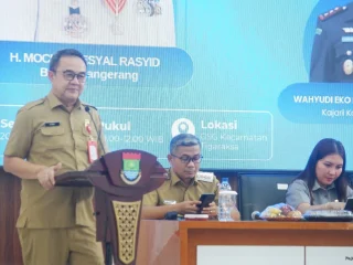 Sekda Tangerang Buka Sosialisasi Penguatan Budaya Hukum Dalam Kehidupan Masyarakat Desa