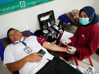 RSUD Tigaraksa Kembali Gelar Donor Darah, Jaga Stok Tetap Aman