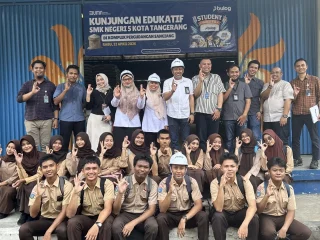 Bulog Sambut Kunjungan Edukatif SMK Negeri 5 Kota Tangerang