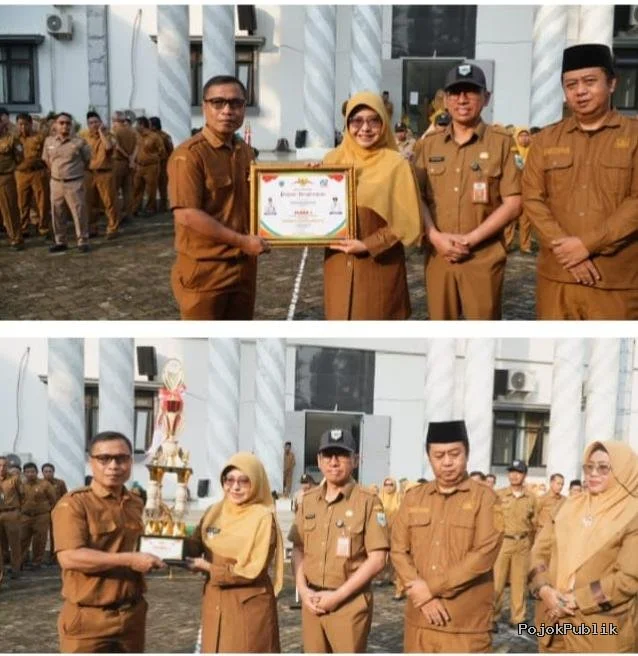 Dinkes Raih Juara Pertama Lomba Pilah Sampah Antar OPD 7 Dinkes Raih Juara Pertama Lomba Pilah Sampah Antar OPD I PojokPublik