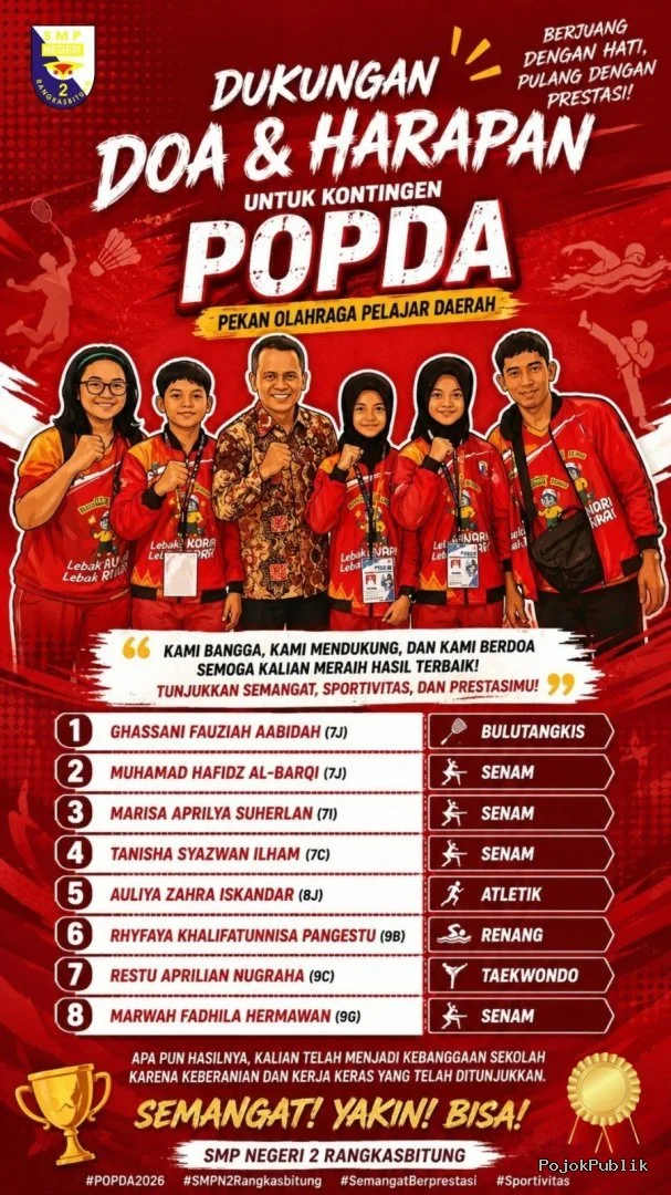 SMP Negeri 2 Rangkasbitung Siap Wakili Lebak di Ajang POPDA Banten 2026 7 SMP Negeri 2 Rangkasbitung Siap Wakili Lebak di Ajang POPDA Banten 2026 I PojokPublik