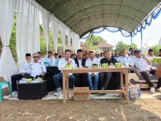Milad ke-1 Paguyuban Cisimeut Besatu Santuni 77 Anak Yatim, Bentuk Kepengurusan Desa Nayagati