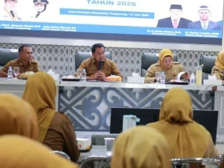 Bupati Tangerang Instruksikan Penguatan Program Prioritas dan Skrining Serentak I PojokPublik