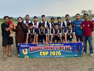 Gelorakan Semangat Kemerdekaan, Turnamen Sepak Bola Cibadak Gemilang Digelar di Lapangan Tegarama I PojokPublik