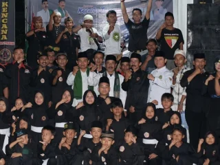 Paguron Rantai Kencana Gelar Ritual Keceran Tjimande dan Santunan Anak Yatim di Cibadak Lebak