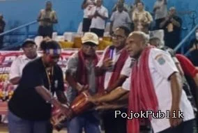 Sambut HUT Pekabaran Injil ke-78,Pj Sekda Papua Barat Daya Resmi Buka Woroth CUP 2026 I PojokPublik