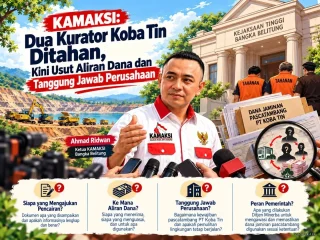 Ikuti Aliran Uang Koba Tin, KAMAKSI Desak Kejati Bangka Belitung Telusuri Hingga Penerima Akhir I PojokPublik