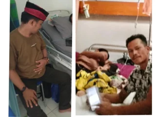 Bentuk Kepedulian Terhadap Masyarakat, Jaro Inang Sobar,Jenguk Warga di RSUD Adjidarmo Lebak